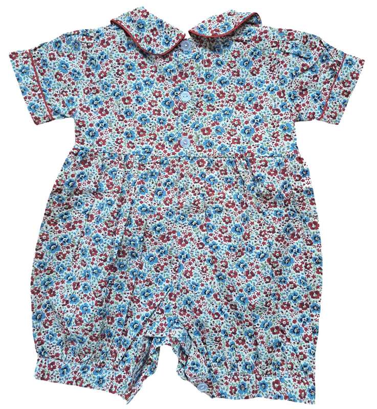 Baby girl Floral Smock Shorty Romper/Jumpsuit 6-12 months/ 1-2 years