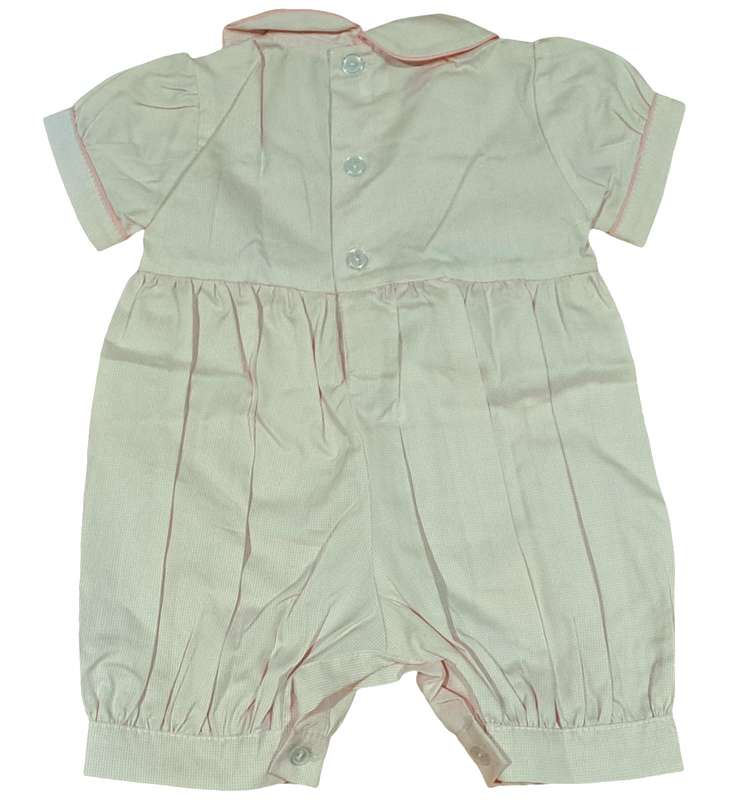 Baby Girls Pink Shorty Romper/Jumpsuit 6-12 months