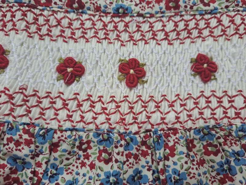 Baby girl Floral Smock Shorty Romper/Jumpsuit 6-12 months/ 1-2 years