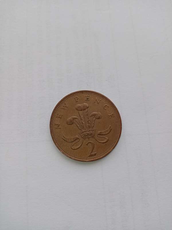Very rare 1980 (2 pence new) in good condition