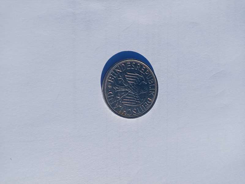 Deutsche mark (1) 1981 German coin