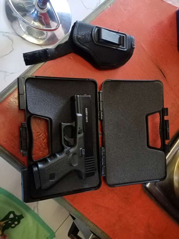 Kuzey GN 19 blank gun 9mm with a holster