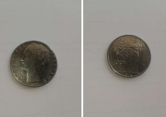Italiana  L100 1978 coin