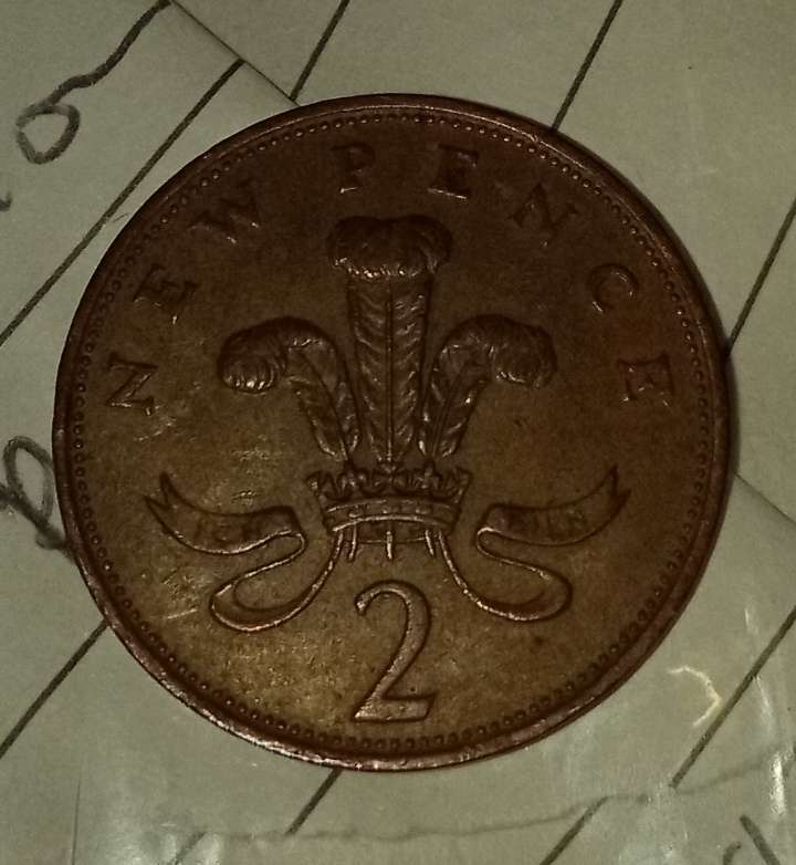 Very rare 1980 (2 pence new) in good condition