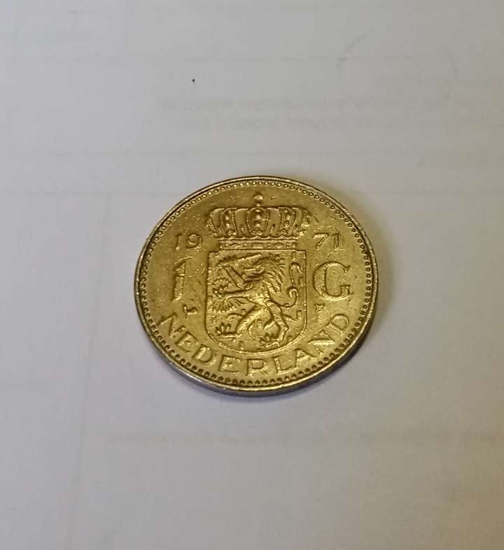 Juliana Koningin der Nederlanden coin 1G 1971