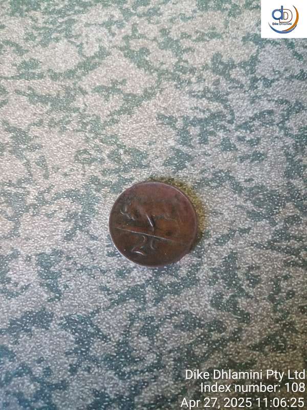 1965 (2)cent coin