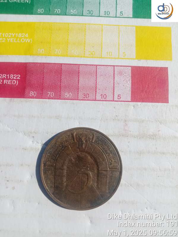 1966 Johannesburg commemorative medalion