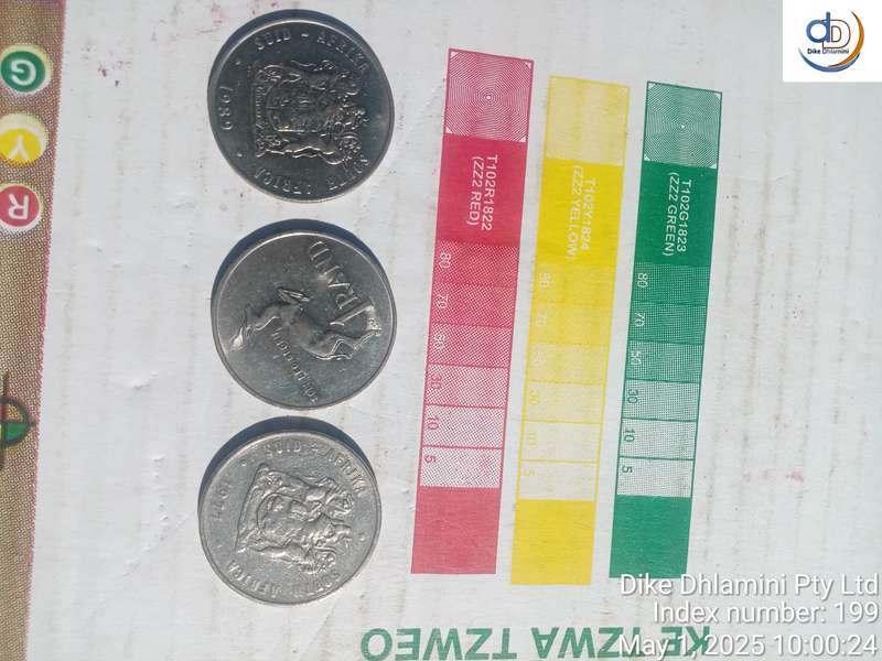 1977 south african 1 rand rare collectors coins