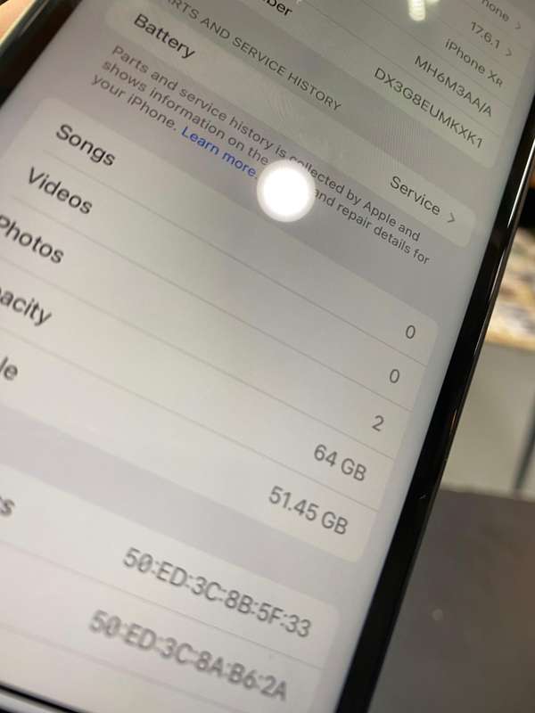 Apple iPhone XR 64GB Black