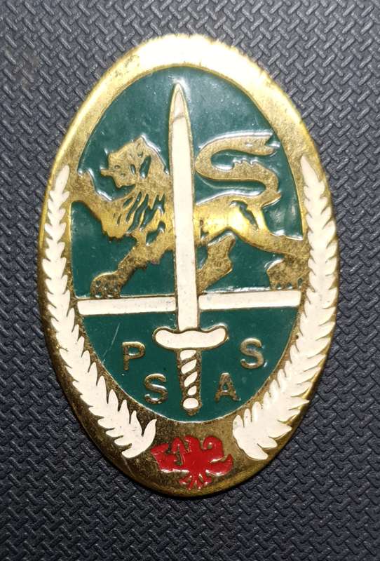SCARCE RHODESIAN PRISON SERVICE BADGE