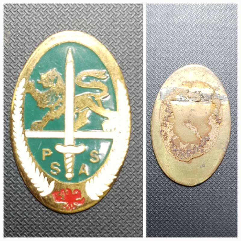 SCARCE RHODESIAN PRISON SERVICE BADGE