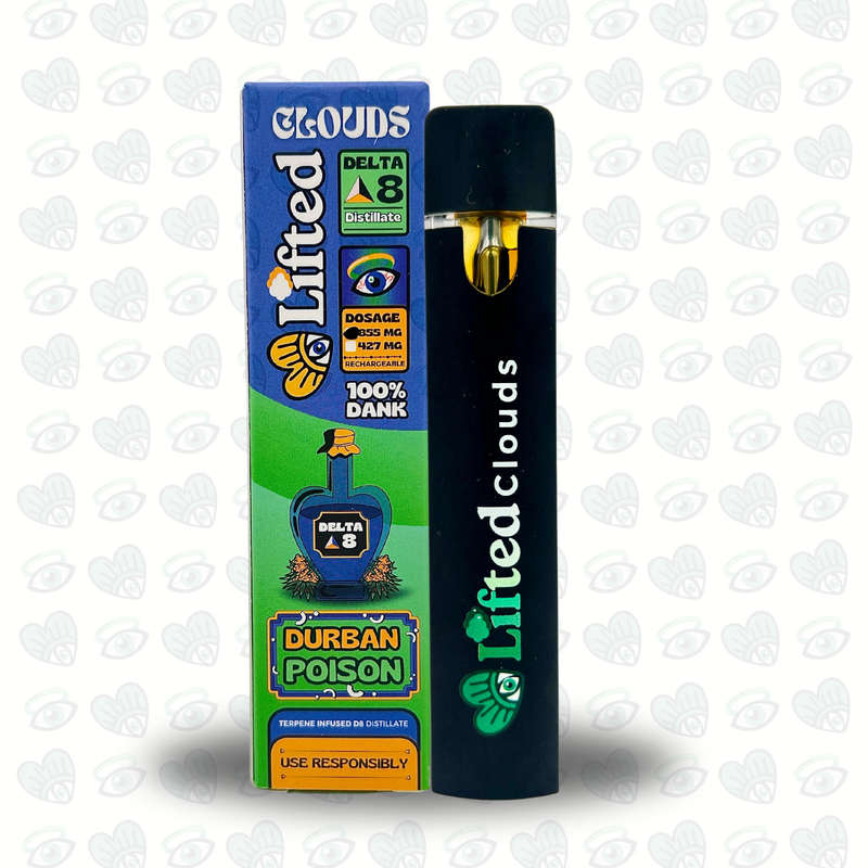 D8 Disposable Vape Durban Poison 1ml (Sativa)