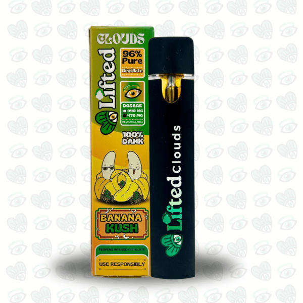 D9 Disposable Banana Kush 1ml (Hybrid)