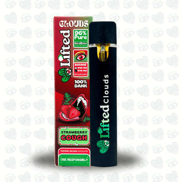D9 Disposable Strawberry Cough 0.5ml (Sativa)