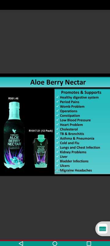 Forever Living Aloe  nectar| Pure Health Drink | Immune & Digestive Support"