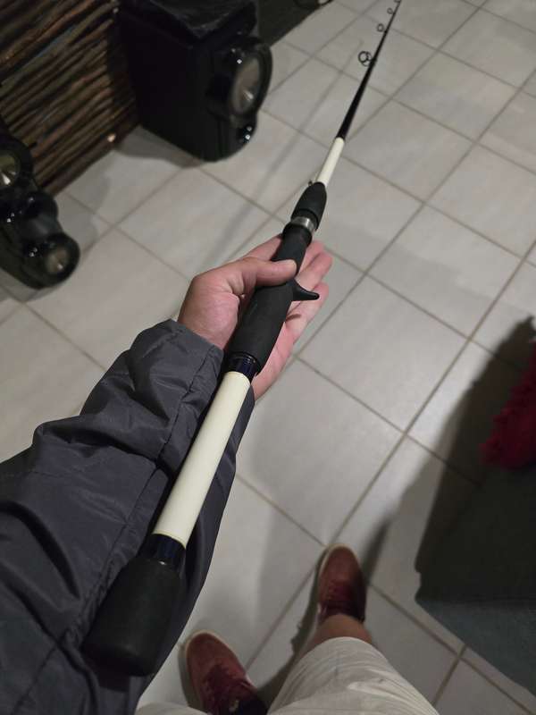 Elbe Blue Crystal Baitcasting rod ( Great Condition )