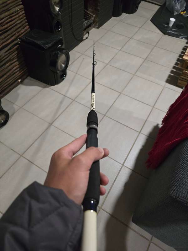 Elbe Blue Crystal Baitcasting rod ( Great Condition )