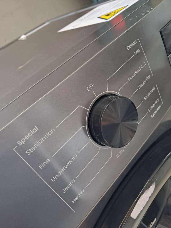 HISENSE VENTED TUMBLE DRYER 8KG GREY
