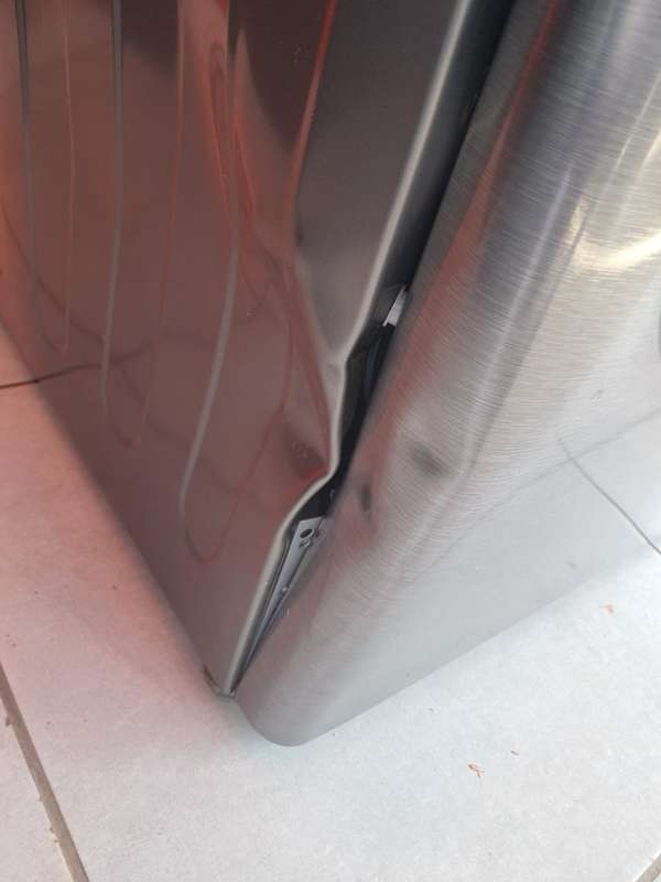 LG 10.5BKG FRONT LOADER WASHING MACHINE SLV