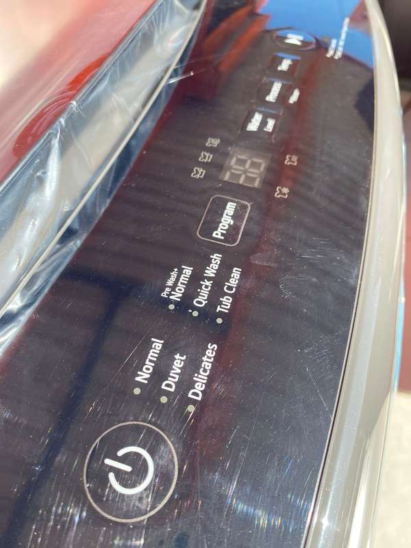 LG TOP LOADER WASHING MACHINE SMT INVR 18KG BLK
