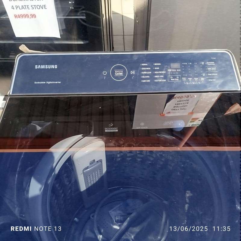 SAMSUNG 21KG TOP LOADER WA21CG6745BVFA