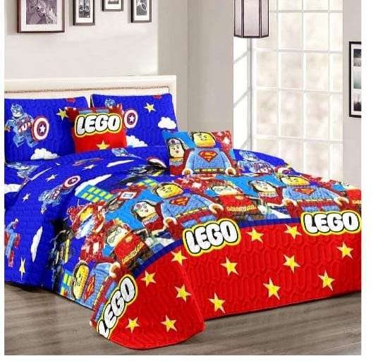3pc Disney 3/4  comforter set LEGO