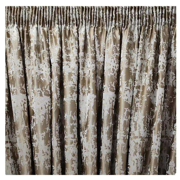 9pc Bedroom Combo Set - 5pc King Comforter Set- Fluffy Shaggy Rug - Curtain Set -Beige