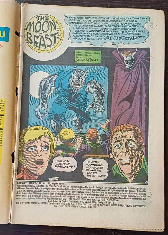 Ghostly Tales Comics x8