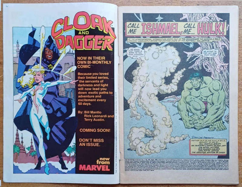Comic The Incredible Hulk Vol 1 No 306 1985