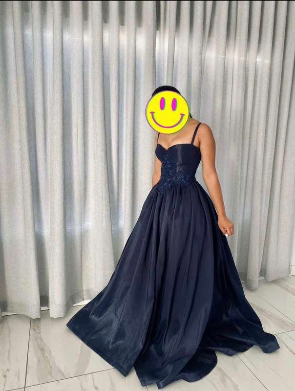 Navy Blue Matric Farewell/Evening Dress  Worn Once