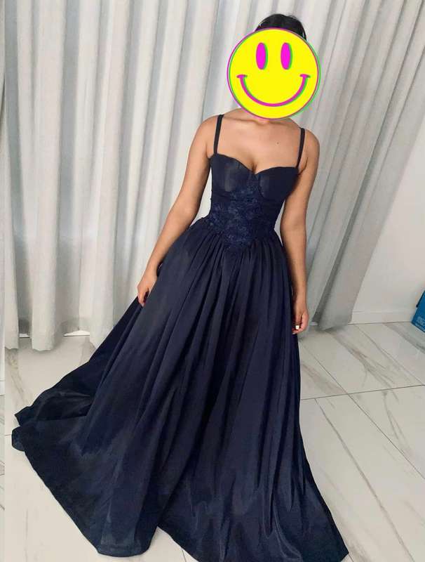 Navy Blue Matric Farewell/Evening Dress  Worn Once