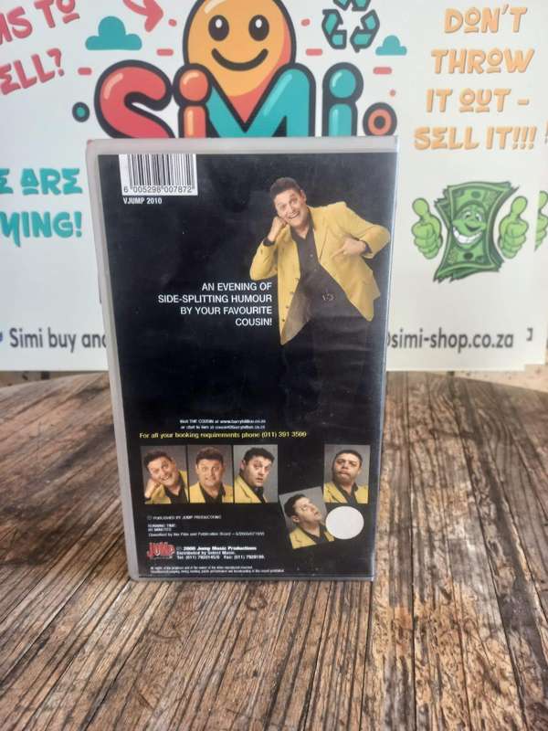 Barry Hilton - The Cousin (VHS Tape) | South African Stand-up Comedy