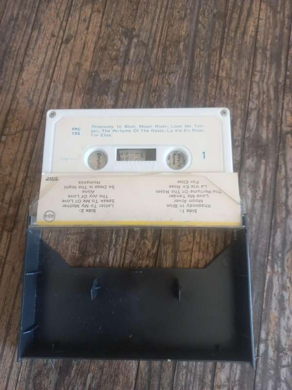 Richard Clayderman  Rhapsody in Blue (Cassette Tape, Original)