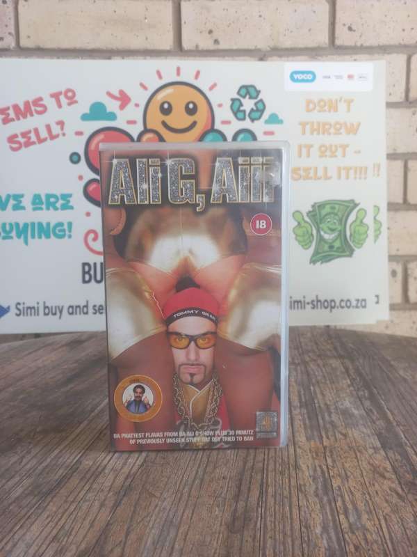 Antique Ali G,Aiii VHS Tape