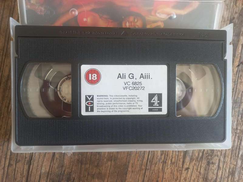 Antique Ali G,Aiii VHS Tape