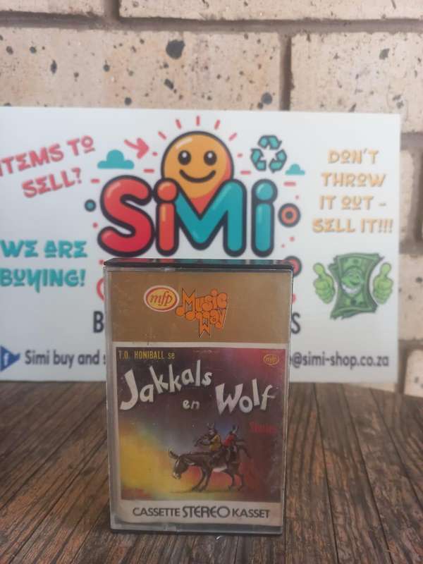 Vintage Jakkals en Wolfstories tape