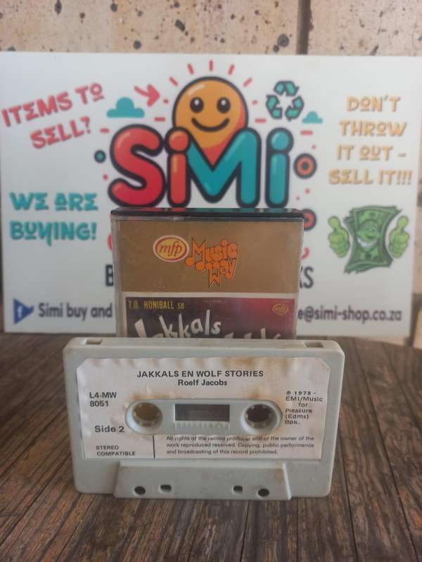 Vintage Jakkals en Wolfstories tape