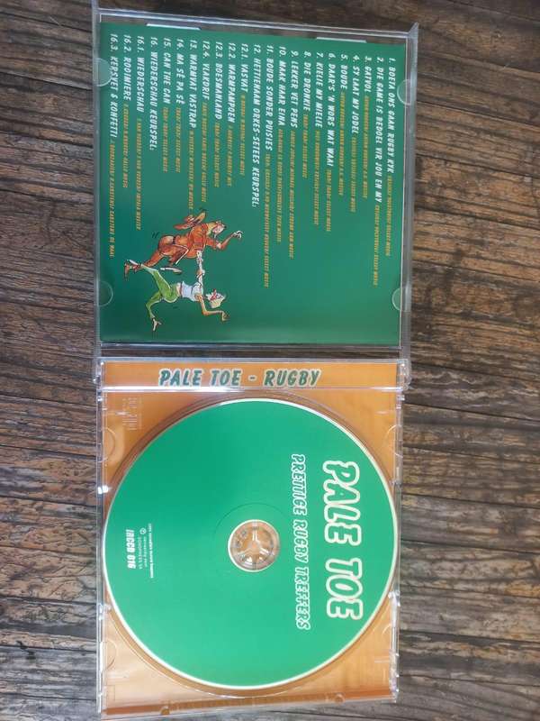 Vintage Pale Toe - Pretige Rugby Treffers" CD