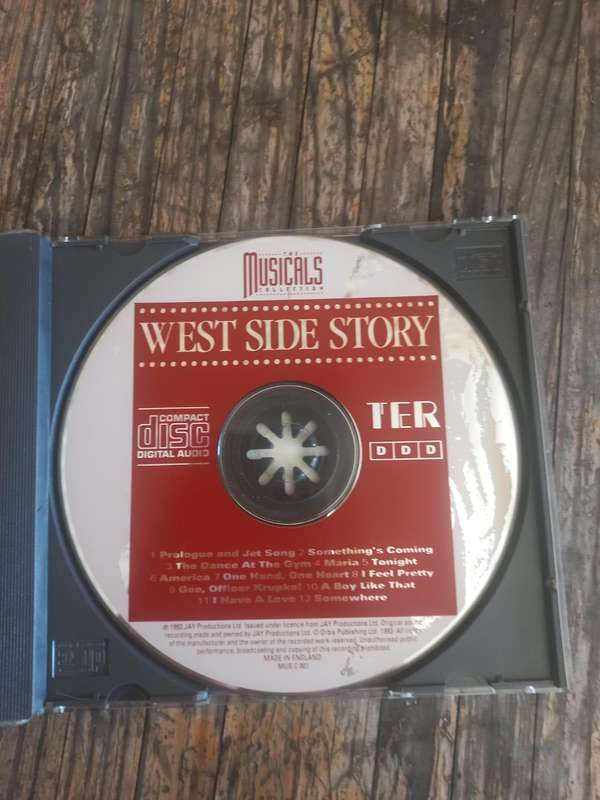 Vintage West Side Story  The Musicals Collection CD
