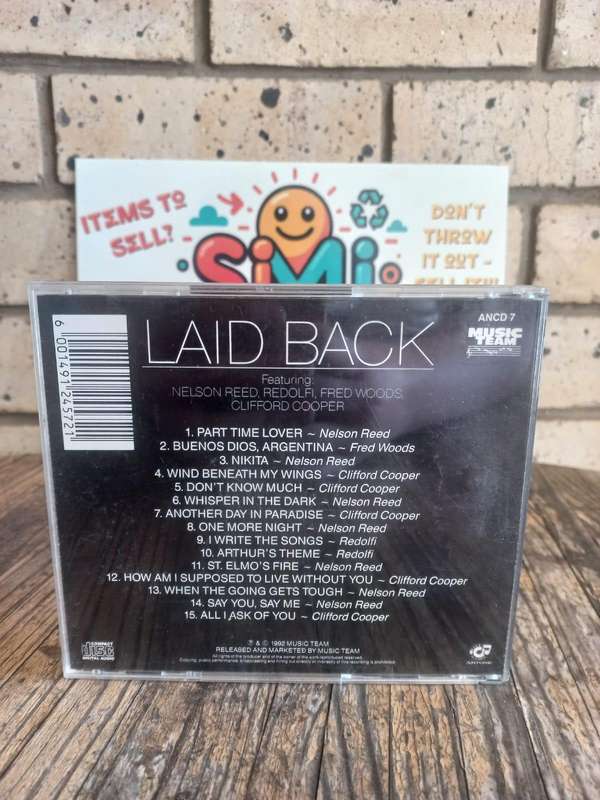 Laid Back  Smooth Jazz Compilation (CD)