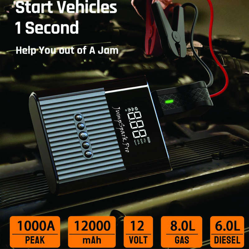 JumpSpark Pro  4 in 1 jump starter