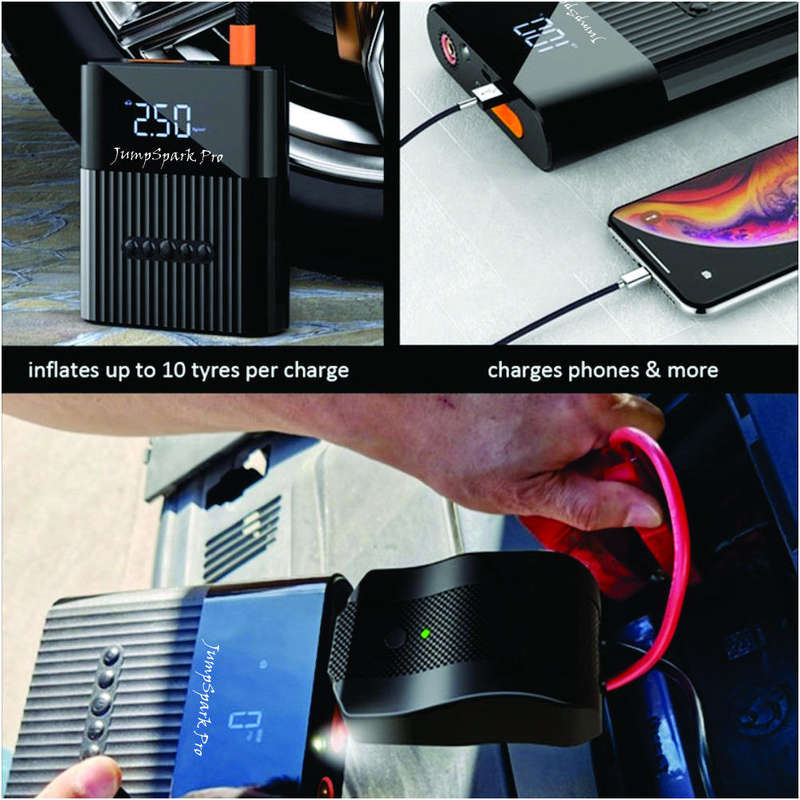 JumpSpark Pro  4 in 1 jump starter