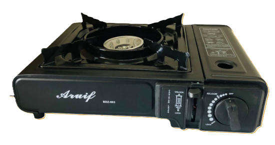 ARUIF PORTABLE BUTANE STOVE Automatic Ignition with Carrying Case BDZ-003
