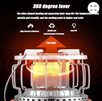 PORTABLE GAS HEATER/COOKER LQ-2024