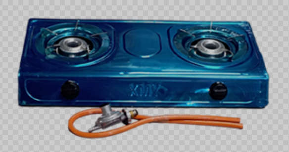 XMY S/STEEL GAS STOVE 2 BURNER   XMY-6868