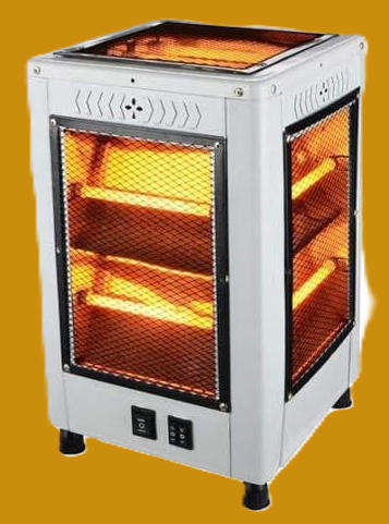 ELECTRIC QUARTZ HEATER - 5-SIDED CERAMIC ZR-2003 - 1800W (Save -19%)