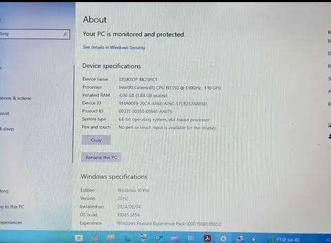Acer Aspire laptop