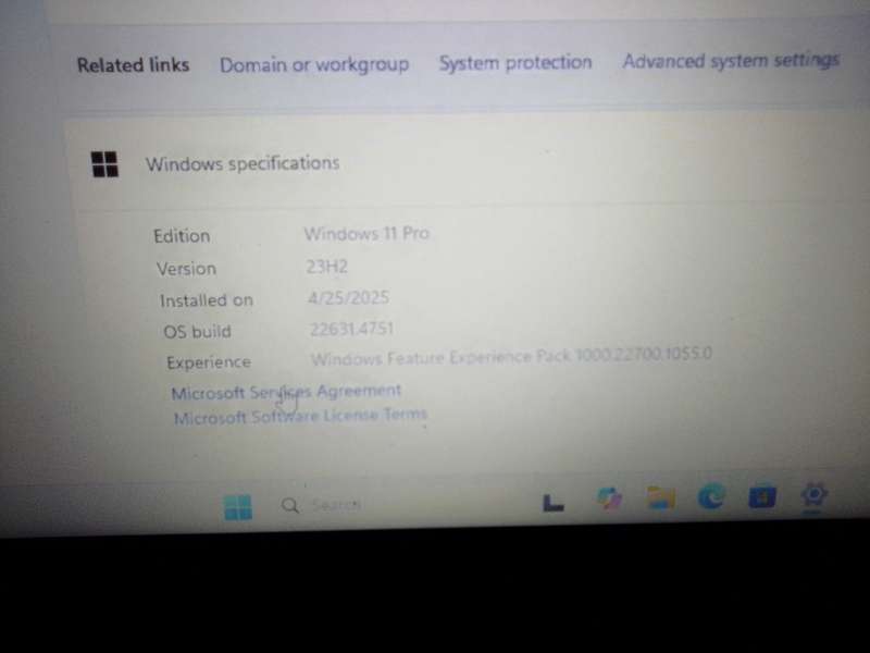 Acer Aspire laptop
