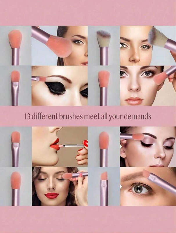 Make up brush set - 13 Piece