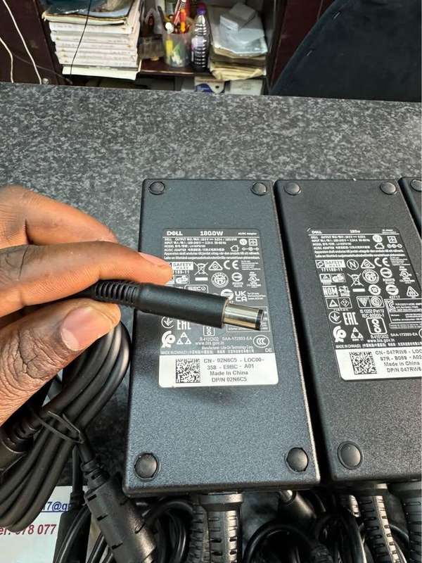 Dell Big Pin 180W Power Supply AC Adapter with SAF Power Cord